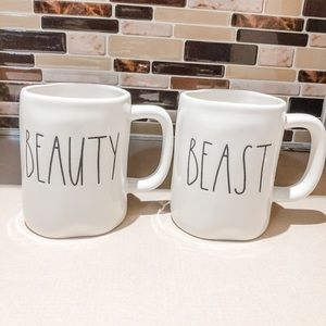 Rae Dunn - Beauty and Beast set